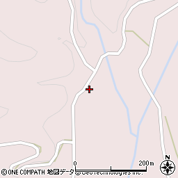 岐阜県恵那市上矢作町2352周辺の地図