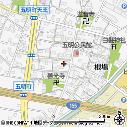 愛知県江南市五明町当光地290周辺の地図