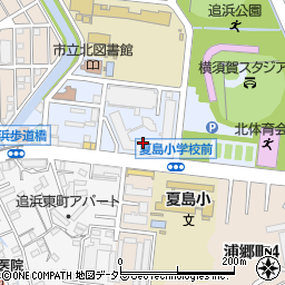 京急シティ追浜Ｌ‐ウィング周辺の地図