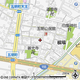 愛知県江南市五明町当光地286周辺の地図