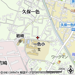 愛知県小牧市久保一色3493周辺の地図