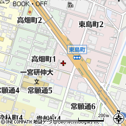 ローソン一宮東島店周辺の地図