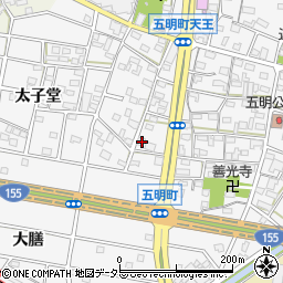 愛知県江南市五明町当光地226周辺の地図