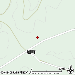 京都府綾部市旭町（鍋倉）周辺の地図