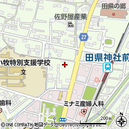 愛知県小牧市久保一色1151周辺の地図