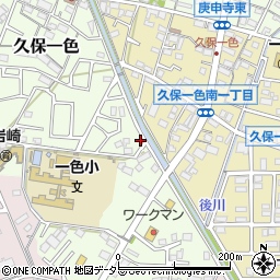 愛知県小牧市久保一色3328周辺の地図
