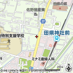愛知県小牧市久保一色1178周辺の地図