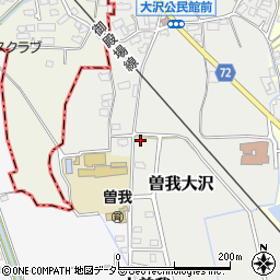 神奈川県小田原市曽我大沢27周辺の地図