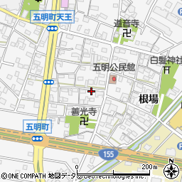 愛知県江南市五明町当光地294周辺の地図