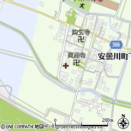 滋賀県高島市安曇川町下小川372周辺の地図