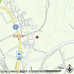 京都府福知山市中2012周辺の地図