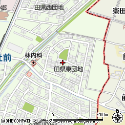 愛知県小牧市久保一色237-117周辺の地図