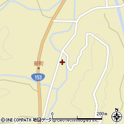 長野県下伊那郡平谷村1296周辺の地図