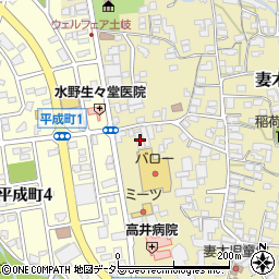 岐阜県土岐市妻木町1650-3周辺の地図