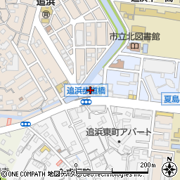 横須賀市北消防署追浜出張所周辺の地図