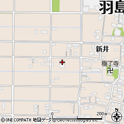 岐阜県羽島市正木町新井626周辺の地図
