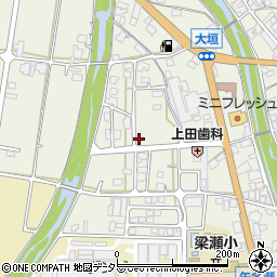 兵庫県朝来市山東町大垣61周辺の地図