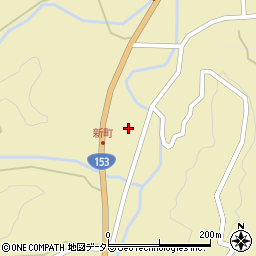 長野県下伊那郡平谷村1262周辺の地図