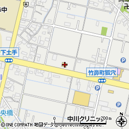 岐阜県羽島市竹鼻町狐穴570-1周辺の地図