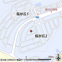 せせらぎ公園周辺の地図