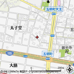 愛知県江南市五明町当光地46周辺の地図
