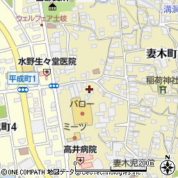 岐阜県土岐市妻木町1648-1周辺の地図