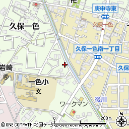 愛知県小牧市久保一色3314周辺の地図