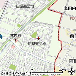 愛知県小牧市久保一色237-52周辺の地図
