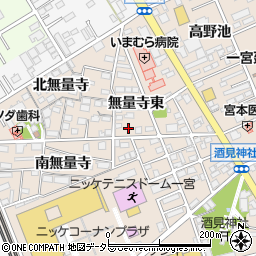 愛知県一宮市今伊勢町本神戸無量寺東28-3周辺の地図