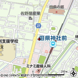 愛知県小牧市久保一色1040-1周辺の地図