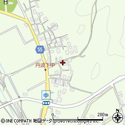 京都府福知山市中2025周辺の地図