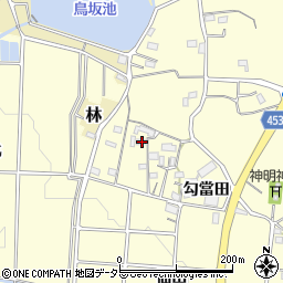 愛知県小牧市野口勾當田2670-1周辺の地図