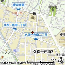 愛知県小牧市久保一色南2丁目66周辺の地図