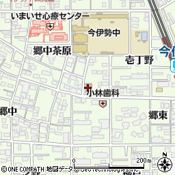 一宮市役所　今伊勢公民館周辺の地図