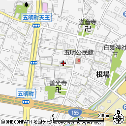 愛知県江南市五明町当光地275周辺の地図