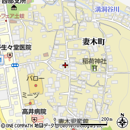 岐阜県土岐市妻木町1748周辺の地図