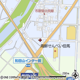 ローソン和田山インター店周辺の地図