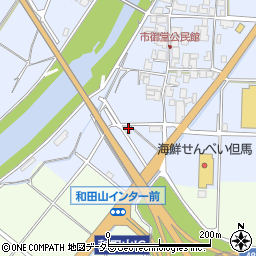 兵庫県朝来市和田山町市御堂36周辺の地図