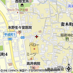 岐阜県土岐市妻木町1648-4周辺の地図