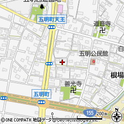 愛知県江南市五明町当光地247周辺の地図