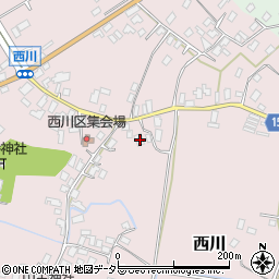 千葉県富津市西川1414周辺の地図