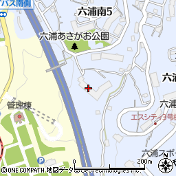 コモア六浦六番館周辺の地図