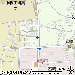 愛知県小牧市久保一色3549-21周辺の地図