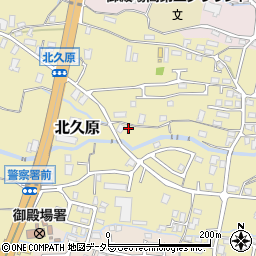 静岡県御殿場市北久原70周辺の地図