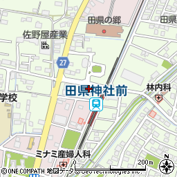 愛知県小牧市久保一色1047-1周辺の地図