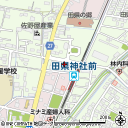 愛知県小牧市久保一色1045-1周辺の地図