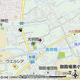 静岡県御殿場市御殿場306周辺の地図