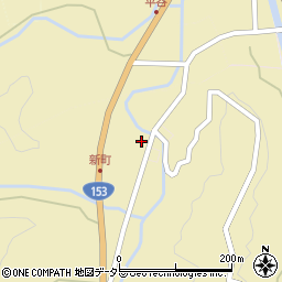 長野県下伊那郡平谷村1264周辺の地図