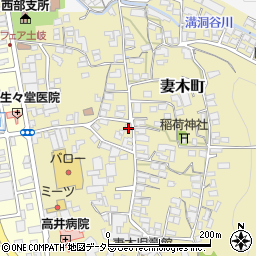 岐阜県土岐市妻木町1748-1周辺の地図