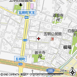 愛知県江南市五明町当光地272周辺の地図